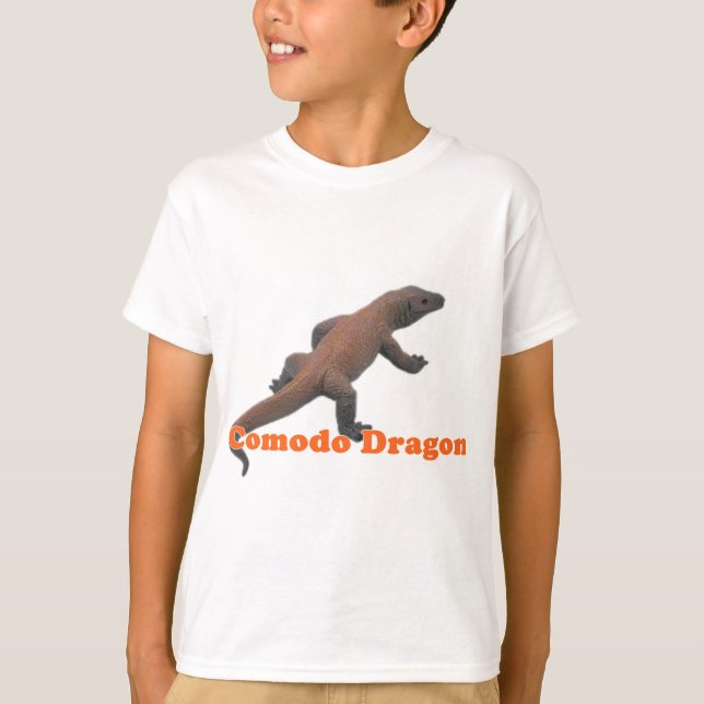 Camiseta Série de Komodo do dragão (Frente)