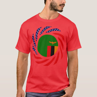 Camiseta Série de Sinalizador Patriótico Multinacional Amer