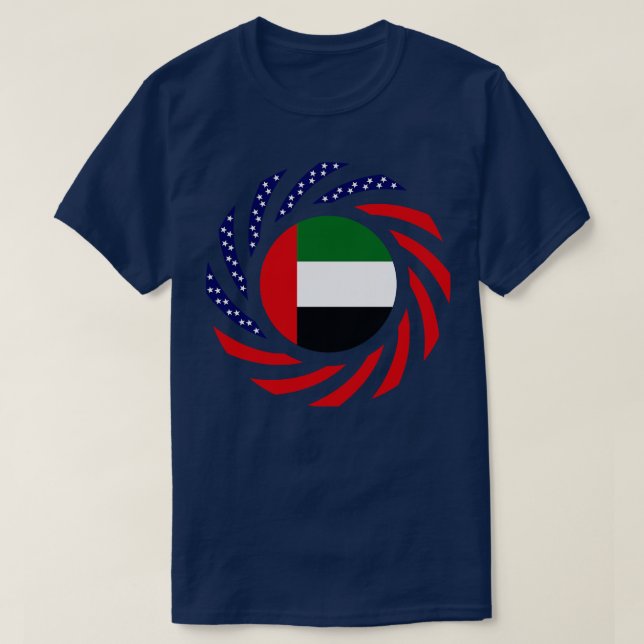 Camiseta Série de Sinalizador Patriótico Multinacional dos  (Frente do Design)