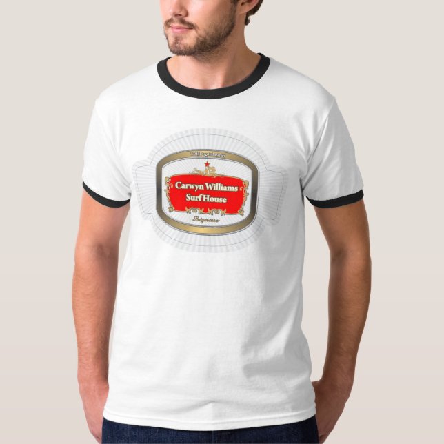 Camiseta Série de Stella da pensão do surf (Frente)