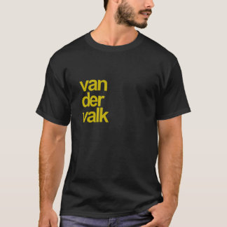 Camiseta Série de Van der Valk um t-shirt do logotipo