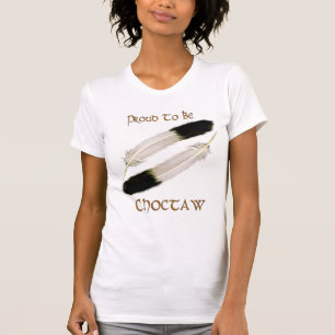 Camiseta Série do CHOCTAW do nativo americano 'ORGULHOSO