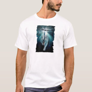 Camiseta Série dos animais selvagens do LOBO & do EAGLE