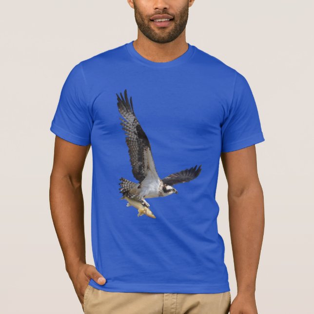 Camiseta Série Flying Osprey Wildlife Fashion (Frente)