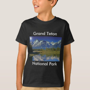 Camiseta Série grande 4 do parque nacional de Teton