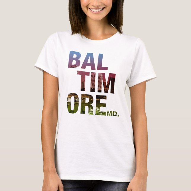 Camiseta Série Liberty - Tipo Baltimore (Frente)