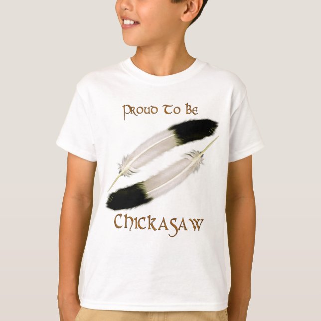 Camiseta Série Nativa Americana 'ORGULHO PARA SER CHICKASAW (Frente)
