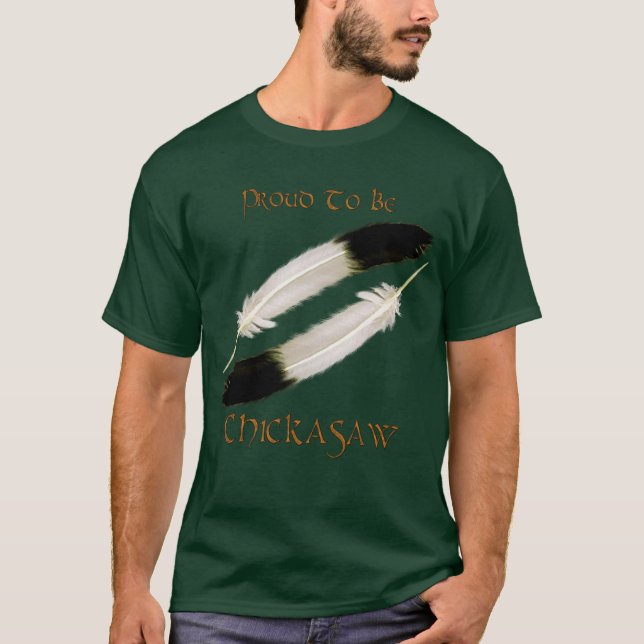 Camiseta Série Nativa Americana 'ORGULHO PARA SER CHICKASAW (Frente)
