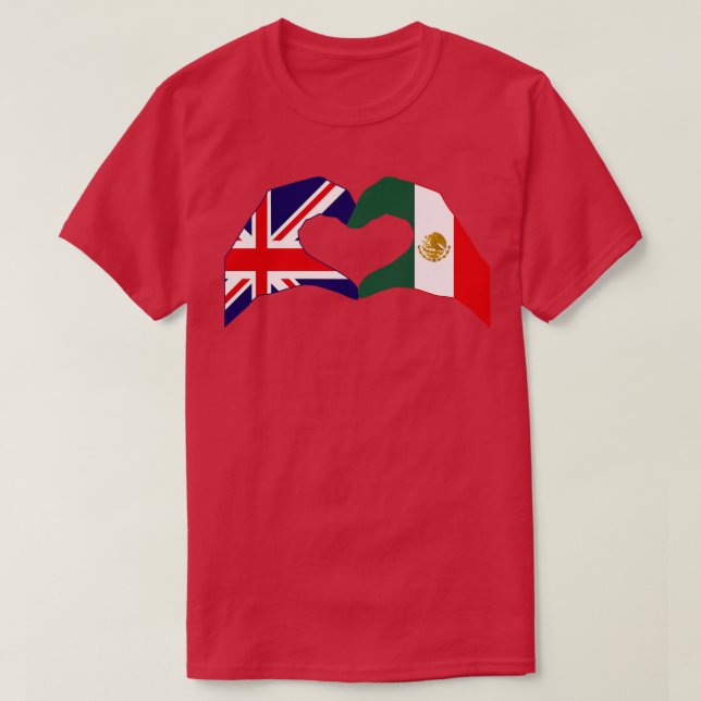Camiseta Série "Sinalizador Patriótico" do Reino Unido (Frente do Design)