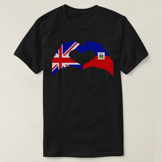 Camiseta Série "Sinalizador Patriótico" do Reino Unido (Frente do Design)