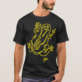 Camiseta Série Southern Corroboree - sapo australiano YELLO