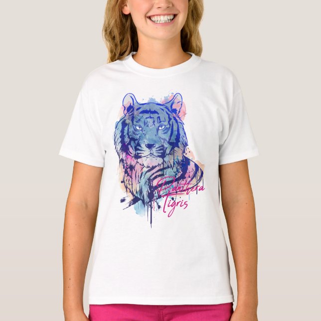 Camiseta Série Watercolor Animal (Frente)