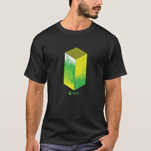 Camiseta Série X Gradiente Xbox (Frente)