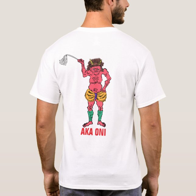 Camiseta Série Yokai: Aka Oni (Verso)