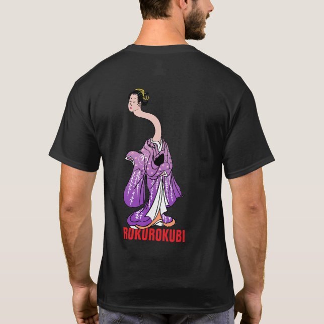 Camiseta Série Yokai: Rokurokubi (Verso)