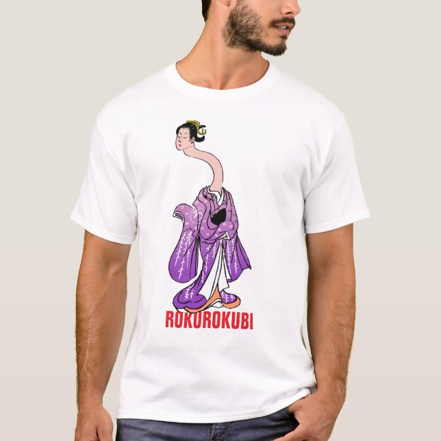 Camiseta Série Yokai: Rokurokubi (Frente)