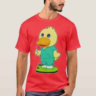 Camiseta Seringa de Enfermeiro Pato