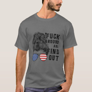 Camiseta Sério Bun Funk E Descubra Engraçado