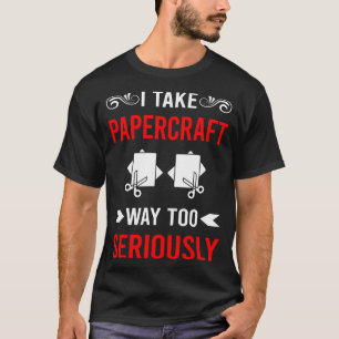 Camiseta Sério Papercraft Arte em Papel Criação de Arte em