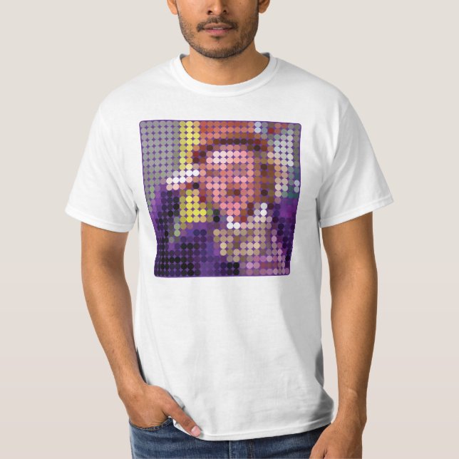 Camiseta "Sério?" pixeldot de memória (Frente)