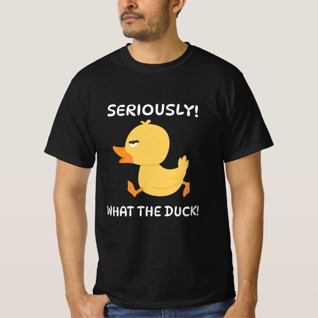Camiseta Sério Que Pato! (Frente)