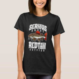 Camiseta Sério Sobre Mantenedor De Peixes De Aquário Bagre