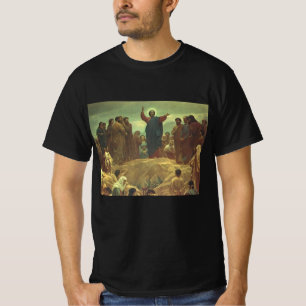 Camiseta Sermão da Montanha de Jesus Cristo, Religião Vinta