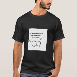 Camiseta Serotonina e Podcasts