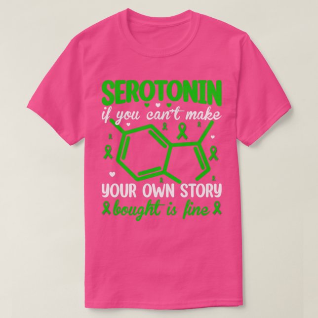 Camiseta serotoninifeno (Frente do Design)