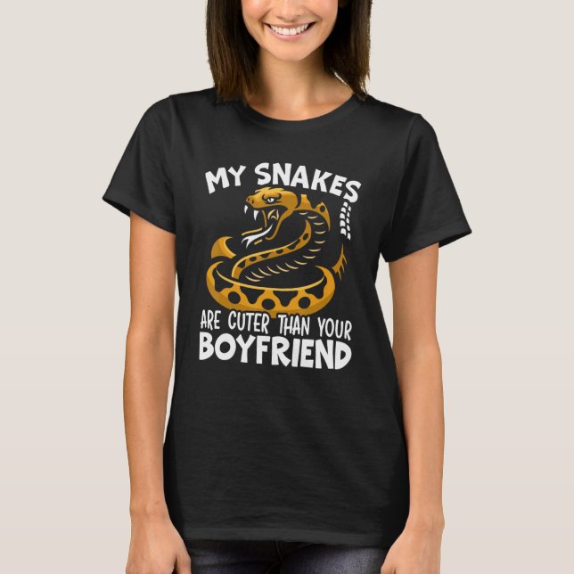 Camiseta Serpent Animal Pet Herpetologist Snake (Frente)
