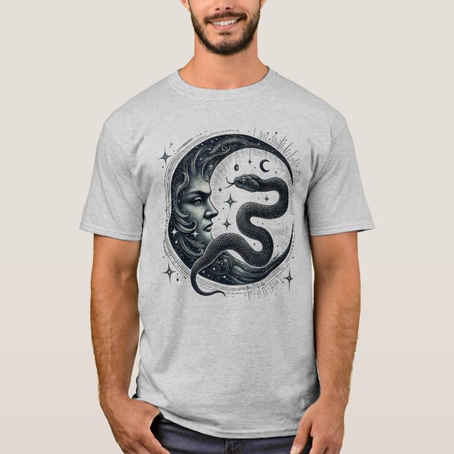 Camiseta Serpent Moon (Frente)