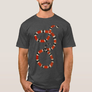 Camiseta Serpent Red Black Coral Snake Educational