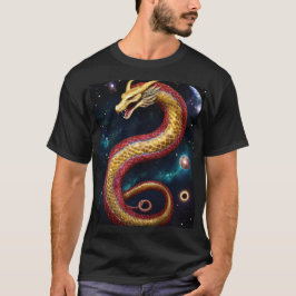 Camiseta Serpente Celestial - Guardião do Cosmos"