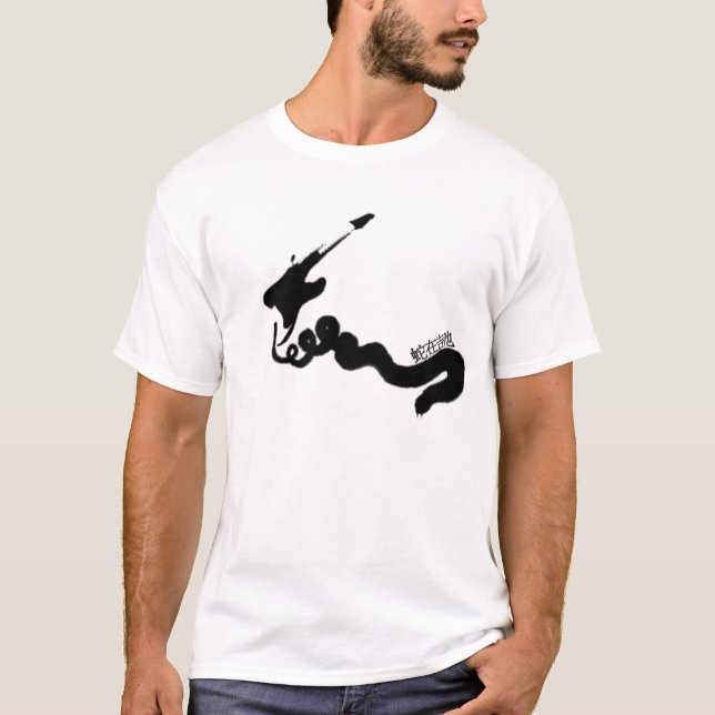 Camiseta Serpente da guitarra (Frente)