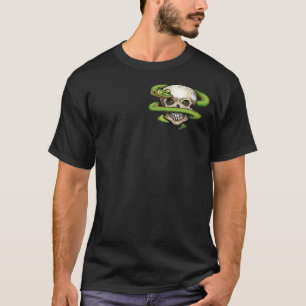 Camiseta Serpente n crânio