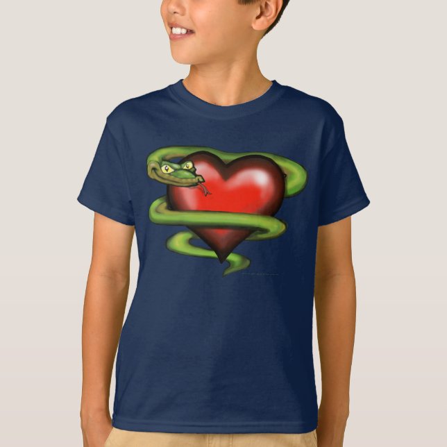Camiseta Serpente n Heart (Frente)