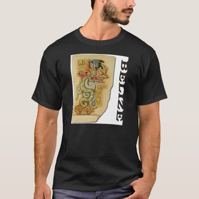 Camiseta Serpente Pacal (Frente)