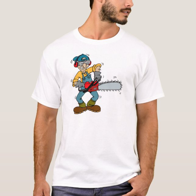 Camiseta Serra de cadeia (Frente)