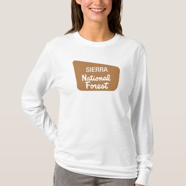 Camiseta Serra floresta nacional (sinal) (Frente)