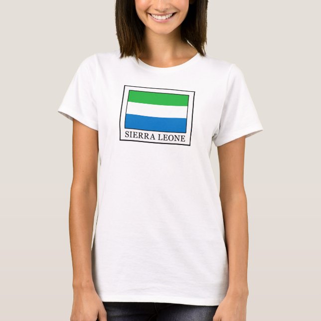 Camiseta Serra Leoa (Frente)