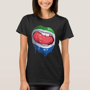 Camiseta Serra Leoa Bandeira Boca Futebol Serra Leoa Serra