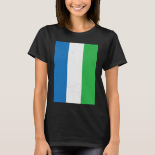 Camiseta Serra Leoa Bandeira Serra Leoa Viagem