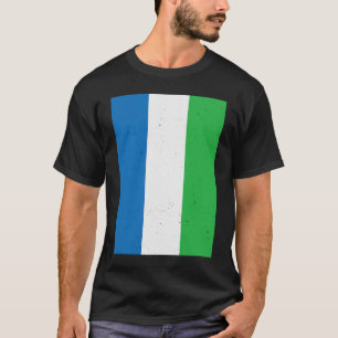 Camiseta Serra Leoa Bandeira Serra Leoa Viagem