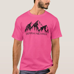 Camiseta Serra Nevada Serve Serra Nevada Montanhas Souve
