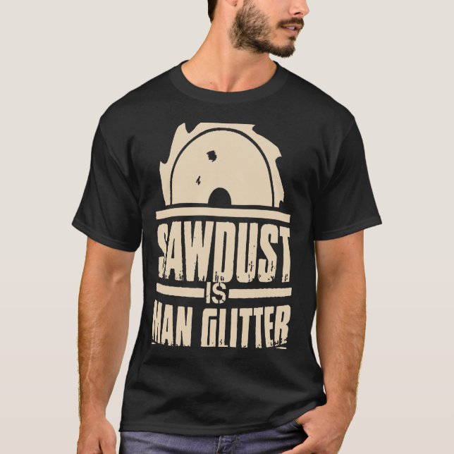 Camiseta Serradura É Um Carpinteiro De Glitas (Frente)