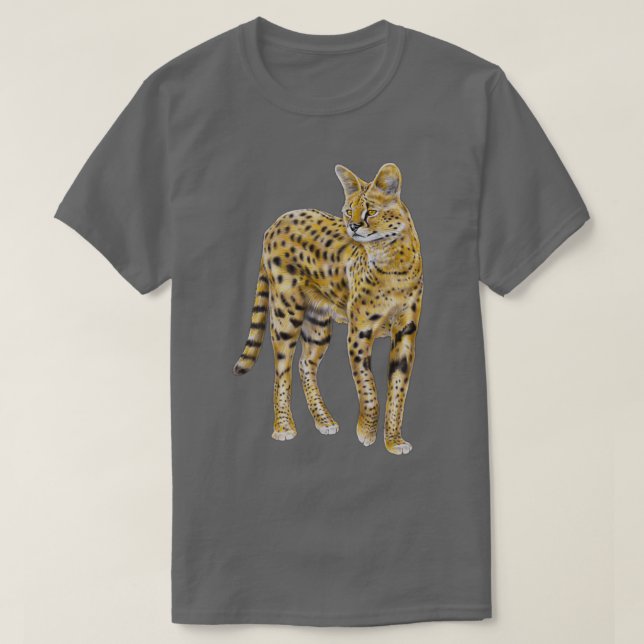 Camiseta Serval (Frente do Design)
