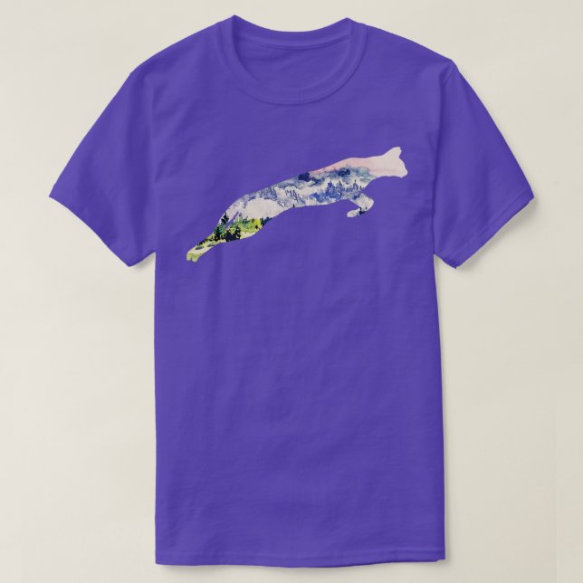 Camiseta Serval cat 2 (Frente do Design)