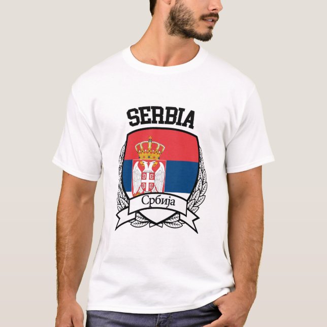 Camiseta Sérvia (Frente)