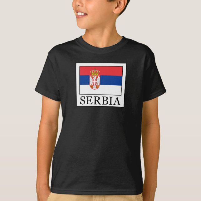 Camiseta Sérvia (Frente)
