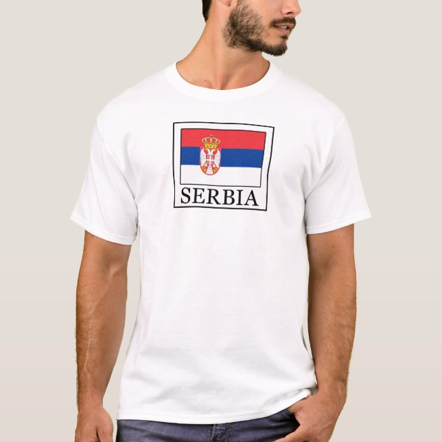 Camiseta Sérvia (Frente)